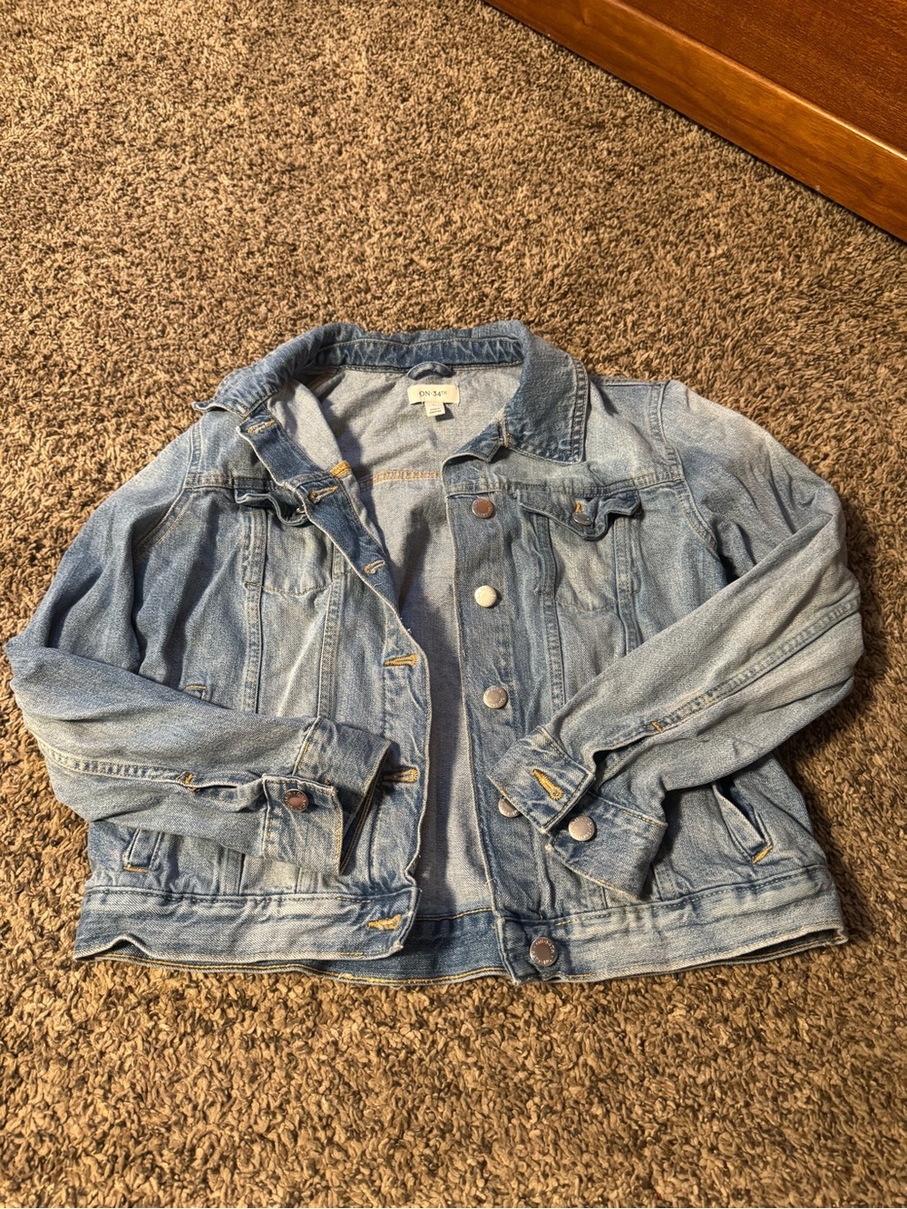 Light Blue Denim Jean Jacket - Women's Classic